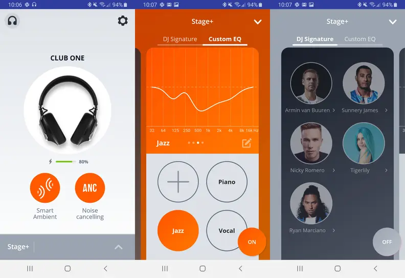 JBL My Headphones app