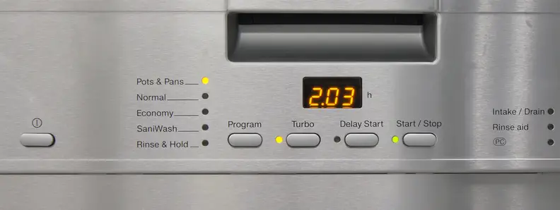 Miele G4225SCU controls