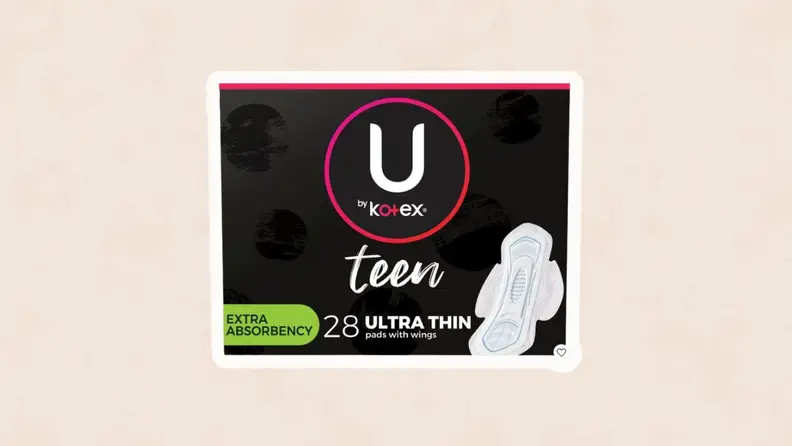 black box of U by kotex pads
