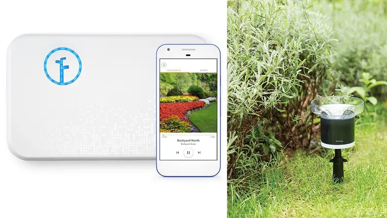 Rachio Sprinkler and Netatmo Weather Station