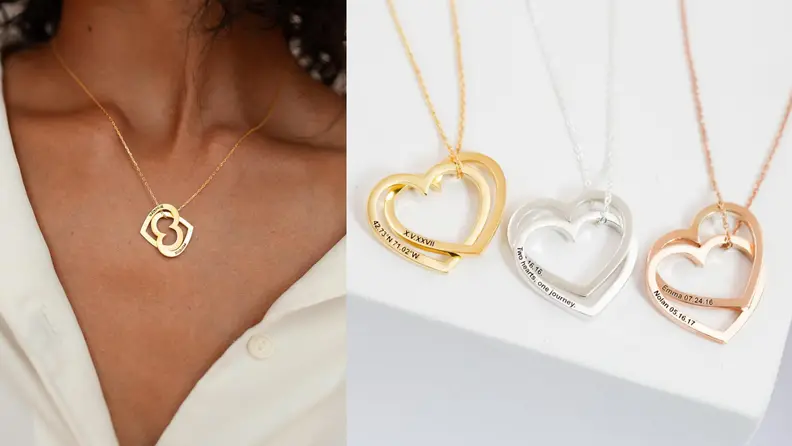 Best Valentine's Day gifts: Custom Heart Necklace