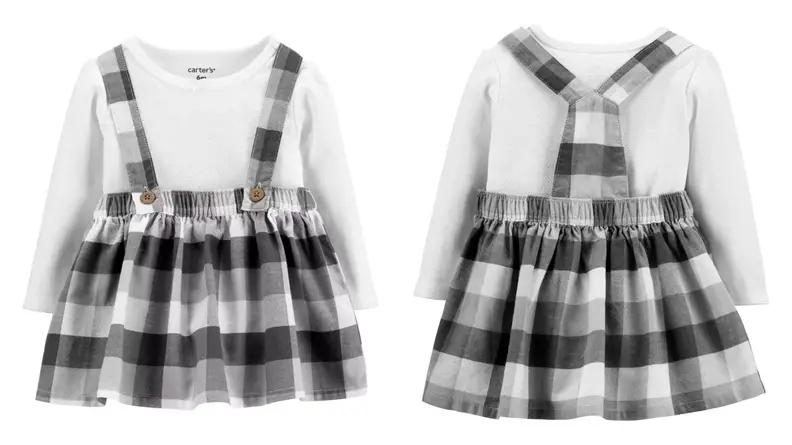 Plaid jumper