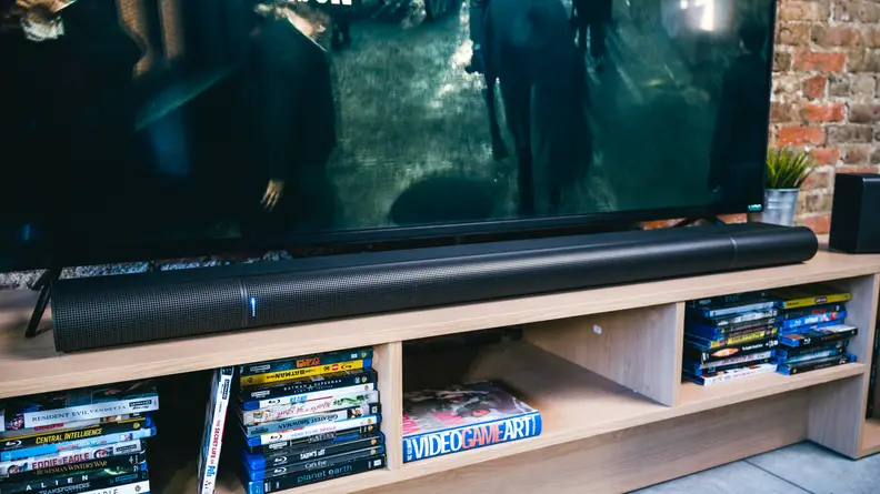 Vizio Elevate wide left side