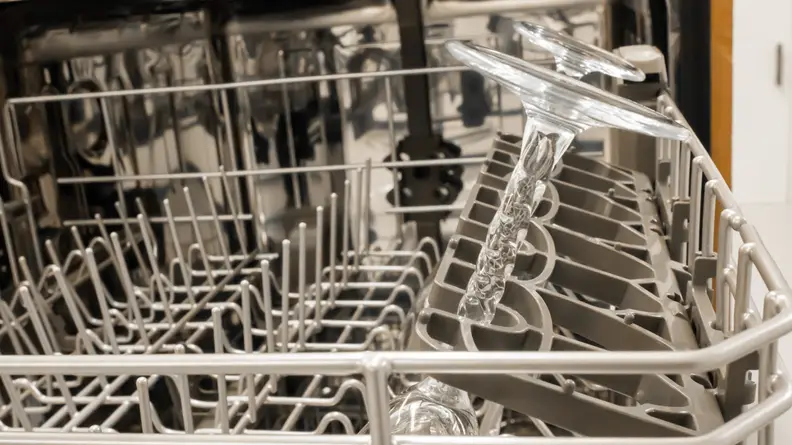The Whirlpool WDT750SAHZ dishwasher's stemware holders