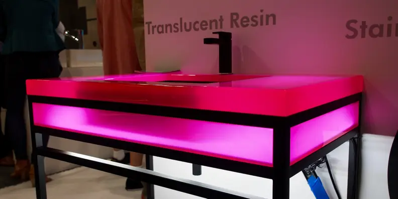 Neo-Metro Translucent Resin Sink