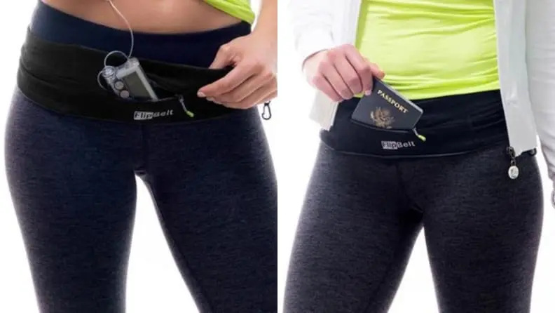 FlipBelt Zipper Belt