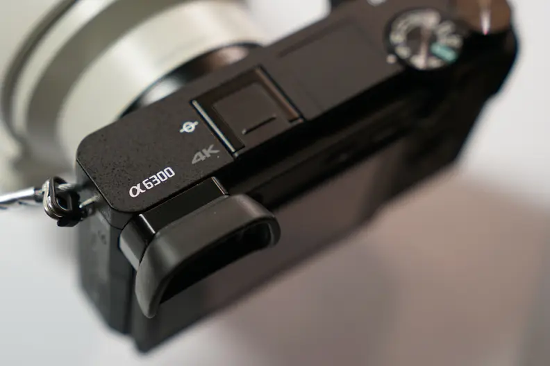 Whether you're ready or not, 4K recording is included with the A6300.