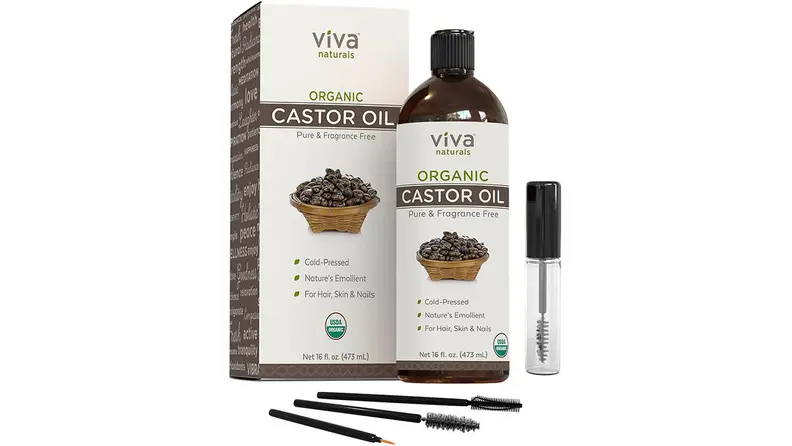 Viva Naturals Organic Castor Oil for Hair