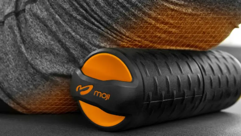 Heat plus foam rolling is a winning combo with the Moji roller.