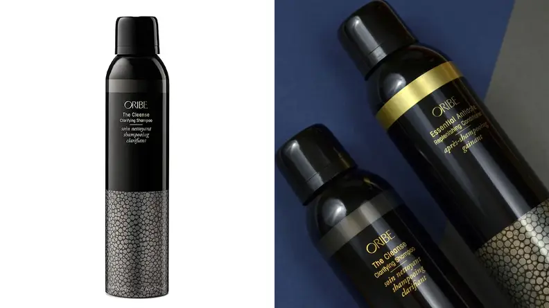 A photo of the Oribe The Cleanse Clarifying Shampoo.