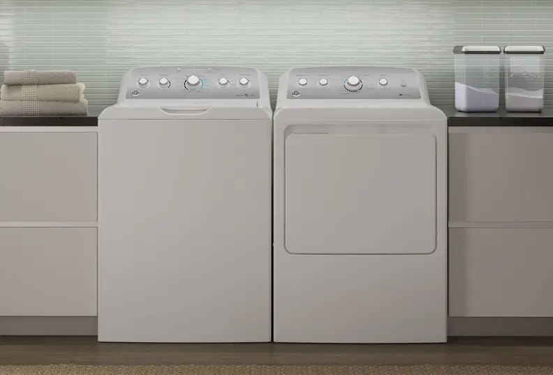 New washer and dryer from GE