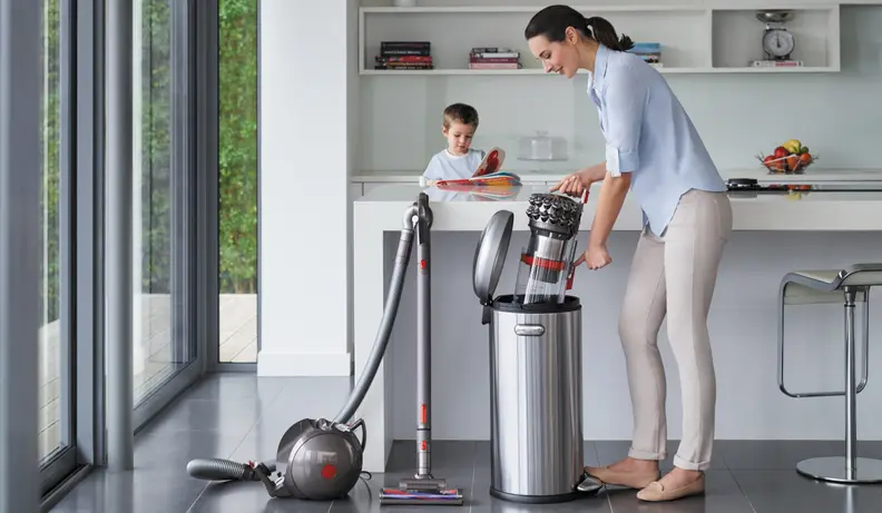 You should empty your vacuum as frequently as you can.
