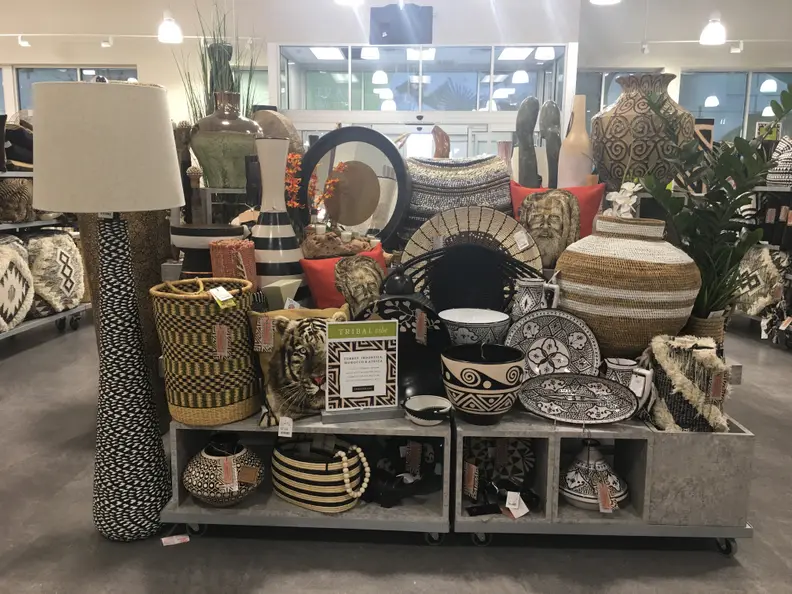Tribal decor at Homesense