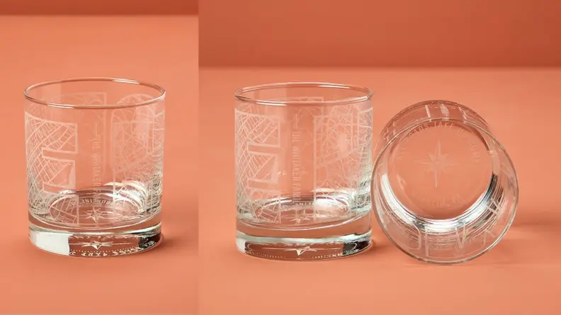Custom Rocks Glasses