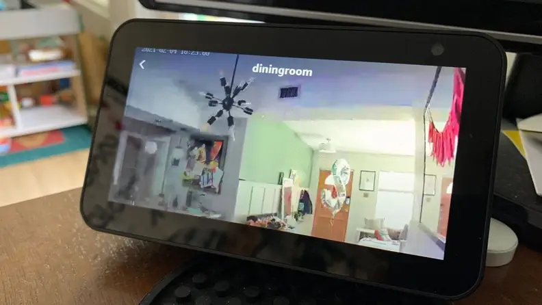 Nooie Cam 360 view on the Echo Show 5