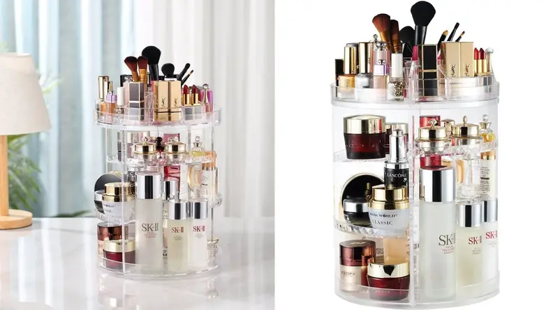 Rotating Makeup Organizer