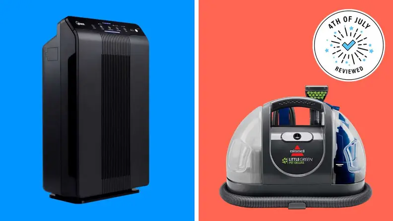 Winix air purifier, Bissell robot vacuum.