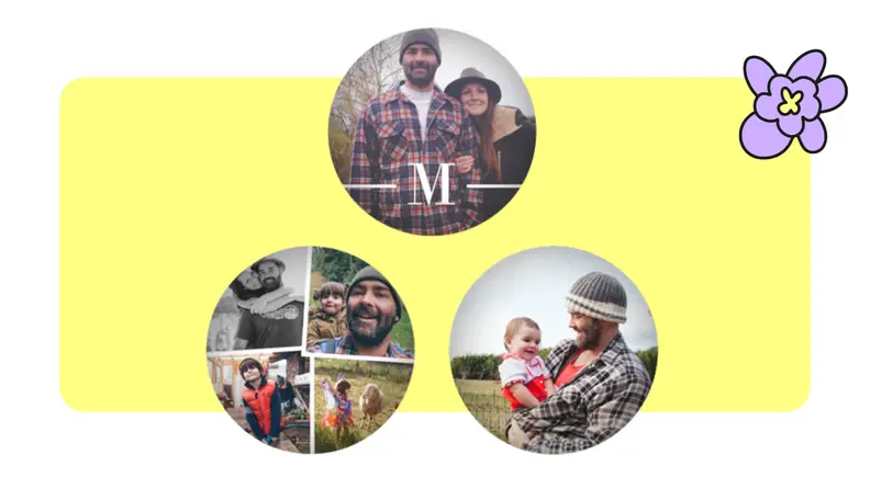 Shutterfly Keyline Personalized Glass Magnets with family photos