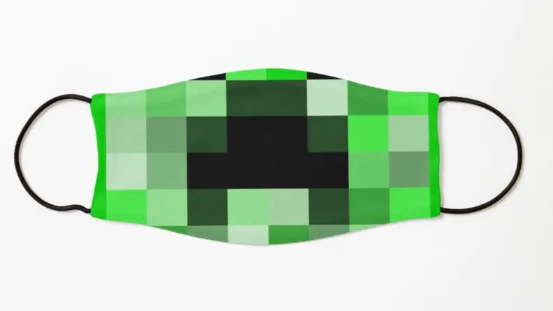 Minecraft mask