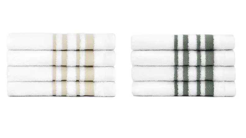 Stripe towels