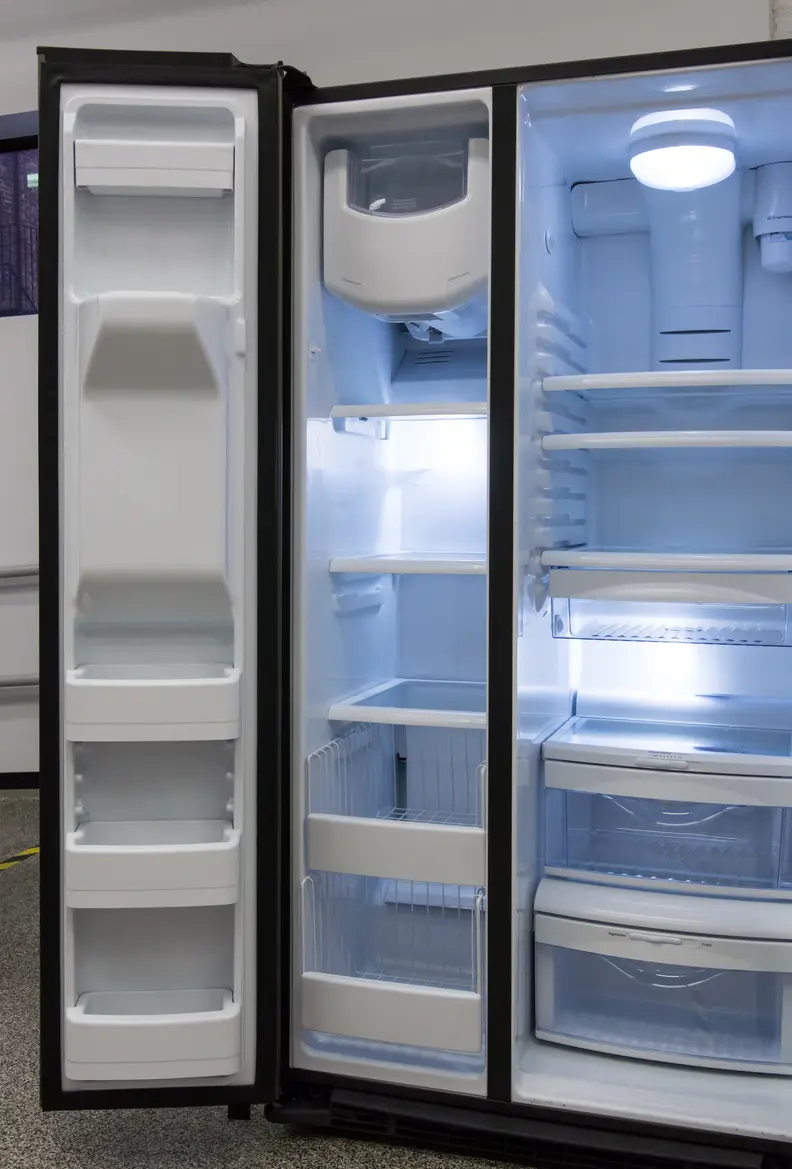 All side-by-side refrigerators are narrow