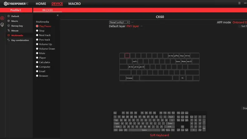 CyberPowerPC's utility software.