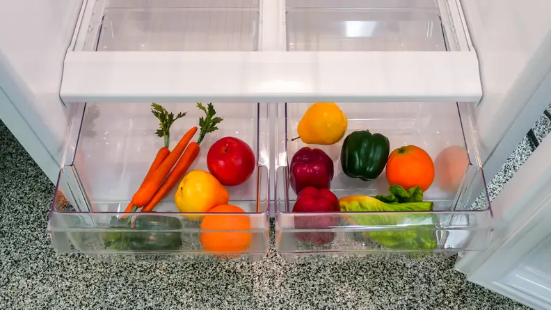 The crisper drawers do a good job holding in moisture