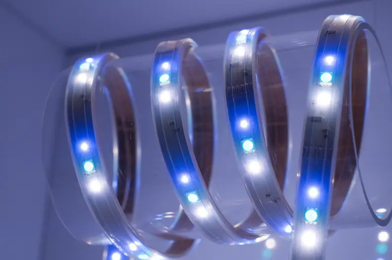 The Lightstrip Plus retains the 16 million color options of the previous version.