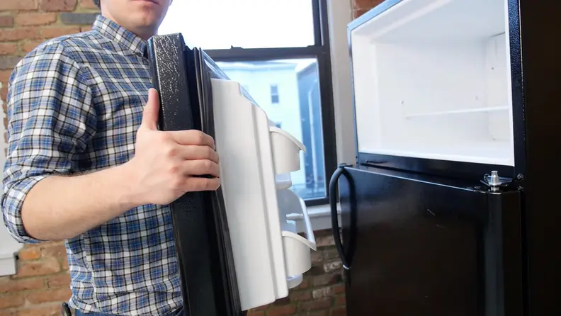 Freezer door off