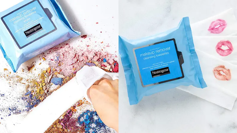 A photo of the Neutrogena Makeup Remover Cleansing Towelettes.