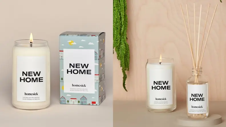 New Home Candle