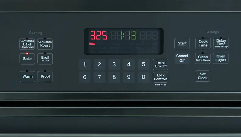 The Glass Touch controls are a welcome addition to the oven.