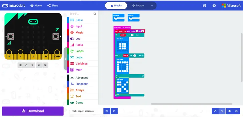 Using micro:bit code, you can make the EDU:BIT LED panel light up in whatever pattern you want.