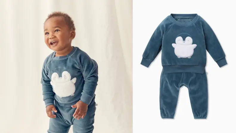 Velour tracksuit
