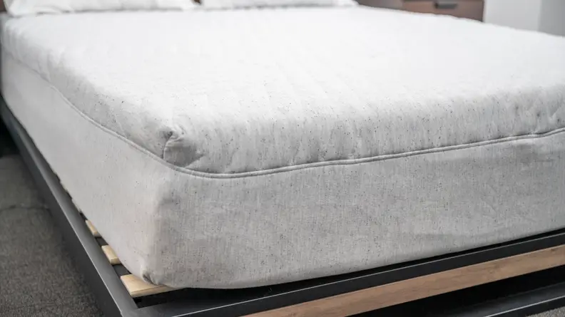 A mattress without sheets
