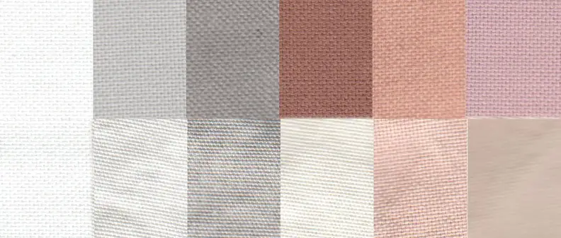 An example of a before and after stain strip wash. rom left to right: control, sweat, dirt, blood, cocoa, and red wine