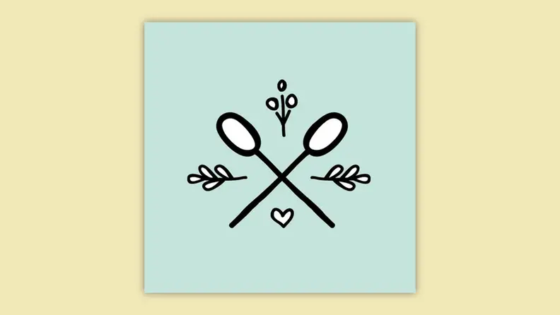 Logo for Spoonie Sister Shop on Etsy.