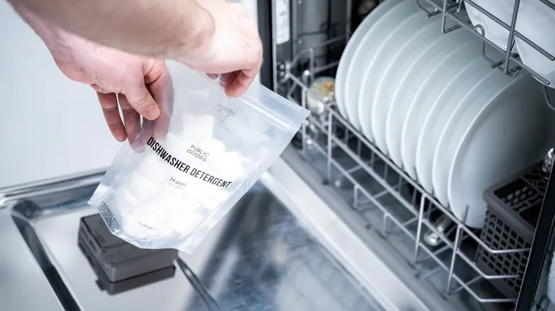 The Public Goods Dishwasher Pods.