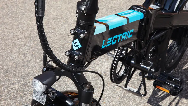 Close-up shot of the Lectric XP 3.0 eBike