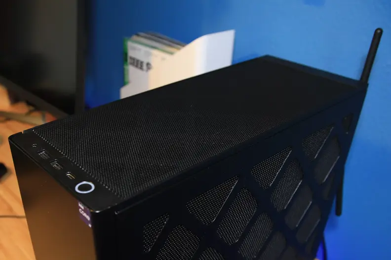 Top view of the NUC 13 Extreme