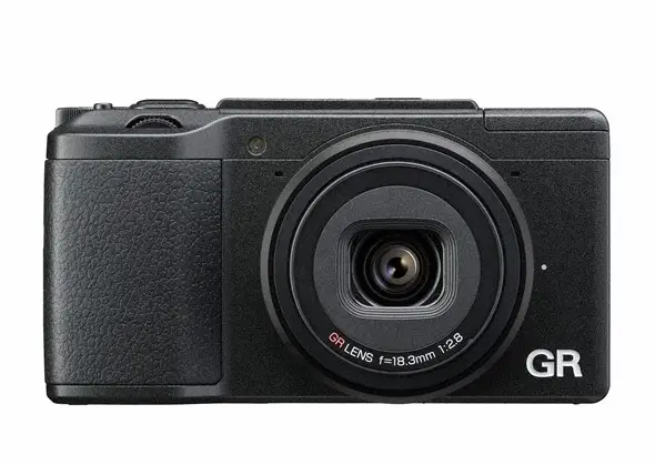 A manufacturer render of the Ricoh GR II