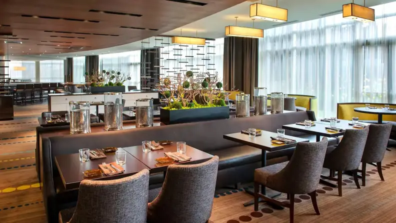 A grand dining amenity inside the hotel