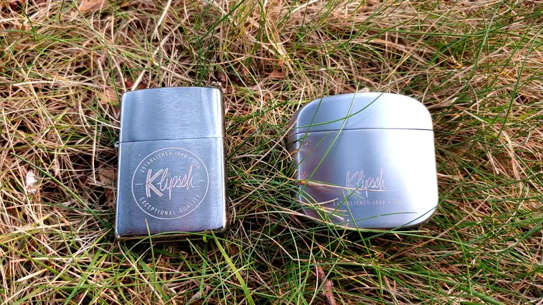 Klipsch T5 II case zippo closed