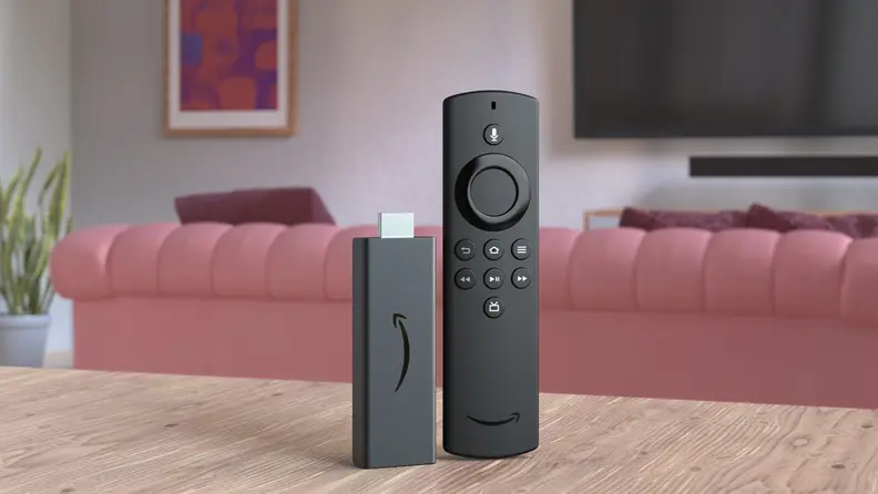The Fire TV Stick 4K Max.