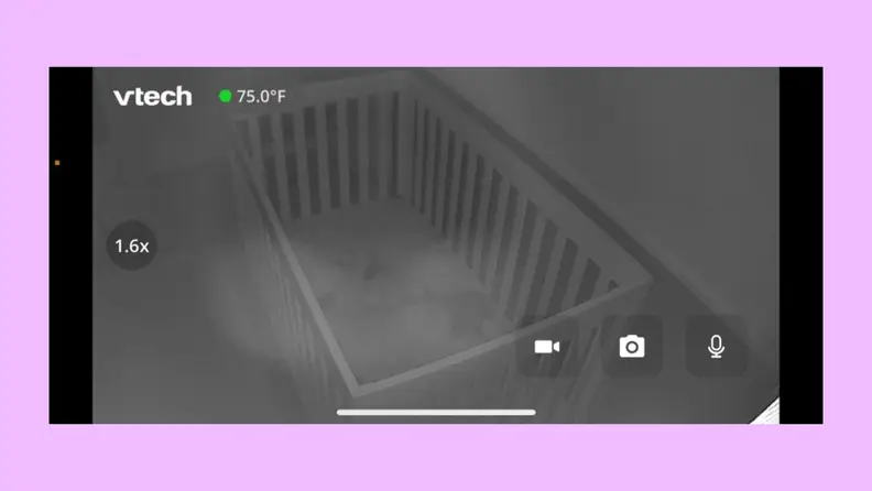 The video surveillance in action, showing a smaller resolution.