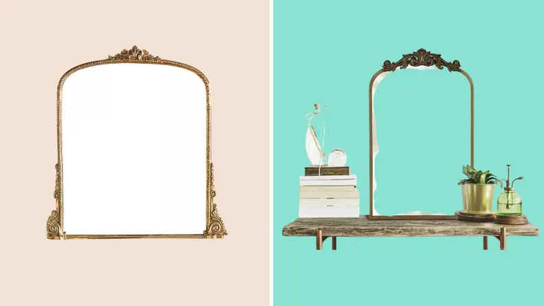 Anthropologie Gleaming Primrose Mirror