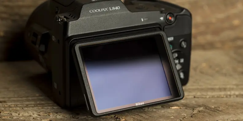 A photo of the Nikon Coolpix L840.
