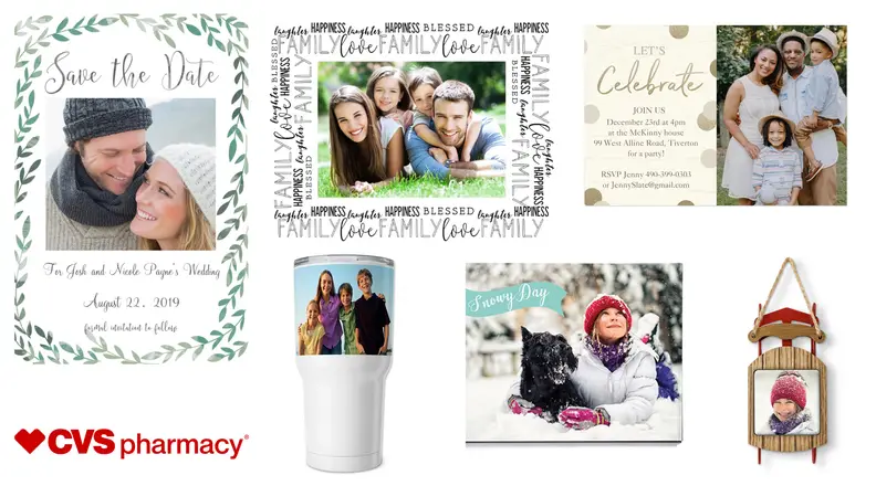 CVS Photo Printing Services website