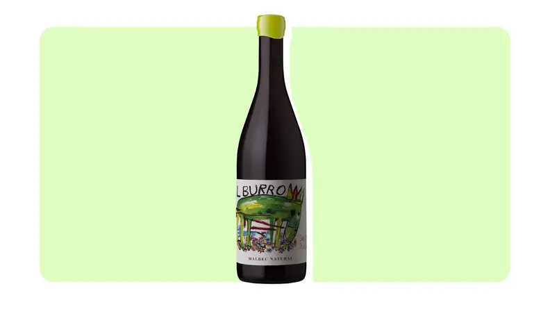 Product shot of wine bottle from Santa Julia.