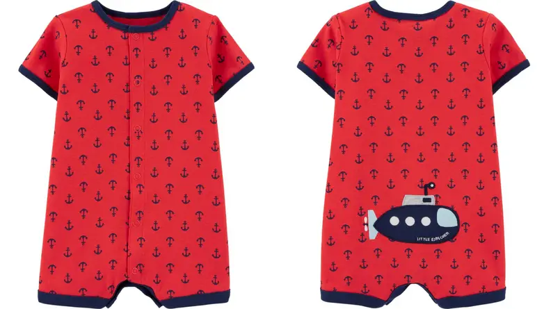 Boat onesie